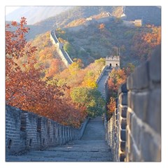 Great Wall Of China 1 Large Satin Scarf (square) by trendistuff