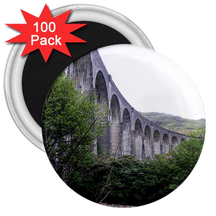 GLENFINNAN VIADUCT 2 3  Magnets (100 pack)