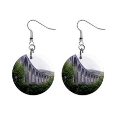 Glenfinnan Viaduct 2 Mini Button Earrings