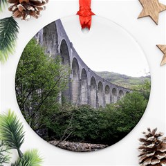 GLENFINNAN VIADUCT 2 Round Ornament (Two Sides) 