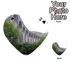 GLENFINNAN VIADUCT 2 Playing Cards 54 (Heart) 