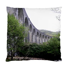 Glenfinnan Viaduct 2 Standard Cushion Case (one Side)  by trendistuff