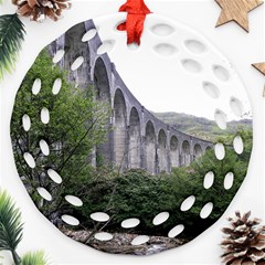 Glenfinnan Viaduct 2 Ornament (round Filigree) 