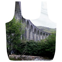 Glenfinnan Viaduct 2 Full Print Recycle Bags (l)  by trendistuff