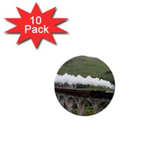 Glenfinnan Viaduct 1 1  Mini Buttons (10 Pack)  by trendistuff