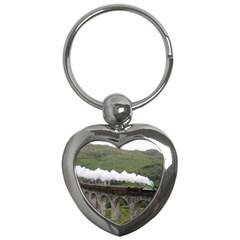 Glenfinnan Viaduct 1 Key Chains (heart)  by trendistuff