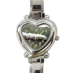 Glenfinnan Viaduct 1 Heart Italian Charm Watch by trendistuff