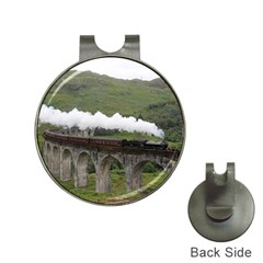 Glenfinnan Viaduct 1 Hat Clips With Golf Markers by trendistuff