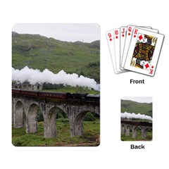 Glenfinnan Viaduct 1 Playing Card by trendistuff