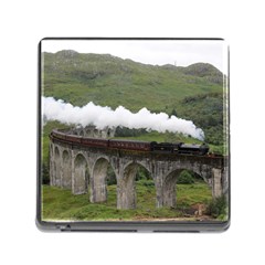 Glenfinnan Viaduct 1 Memory Card Reader (square) by trendistuff