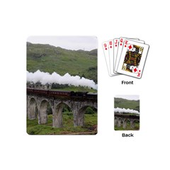 Glenfinnan Viaduct 1 Playing Cards (mini)  by trendistuff