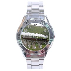 Glenfinnan Viaduct 1 Stainless Steel Men s Watch by trendistuff