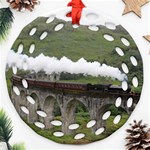 GLENFINNAN VIADUCT 1 Round Filigree Ornament (2Side) Back