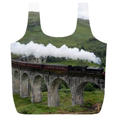 Glenfinnan Viaduct 1 Full Print Recycle Bags (l)  by trendistuff