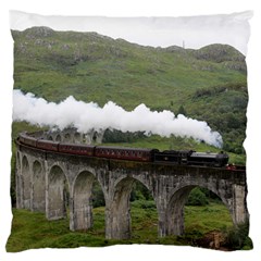 Glenfinnan Viaduct 1 Large Flano Cushion Cases (two Sides) 