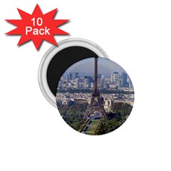 Eiffel Tower 2 1 75  Magnets (10 Pack)  by trendistuff