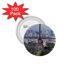 Eiffel Tower 2 1 75  Buttons (100 Pack) 