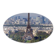 Eiffel Tower 2 Oval Magnet by trendistuff