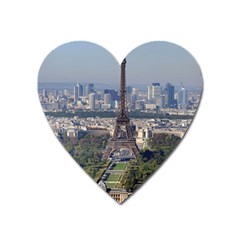 Eiffel Tower 2 Heart Magnet by trendistuff