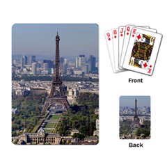 Eiffel Tower 2 Playing Card by trendistuff