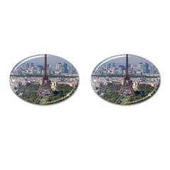 Eiffel Tower 2 Cufflinks (oval) by trendistuff