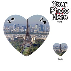 Eiffel Tower 2 Playing Cards 54 (heart) 