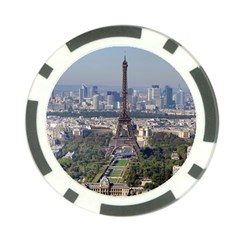 Eiffel Tower 2 Poker Chip Card Guards by trendistuff