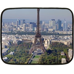 Eiffel Tower 2 Double Sided Fleece Blanket (mini) 