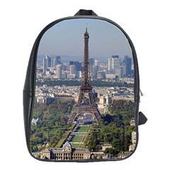 Eiffel Tower 2 School Bags(large)  by trendistuff