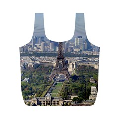 Eiffel Tower 2 Full Print Recycle Bags (m)  by trendistuff