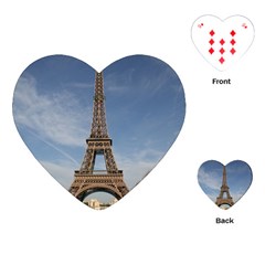 Eiffel Tower Playing Cards (heart)  by trendistuff