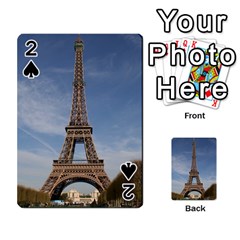 Eiffel Tower Playing Cards 54 Designs  by trendistuff