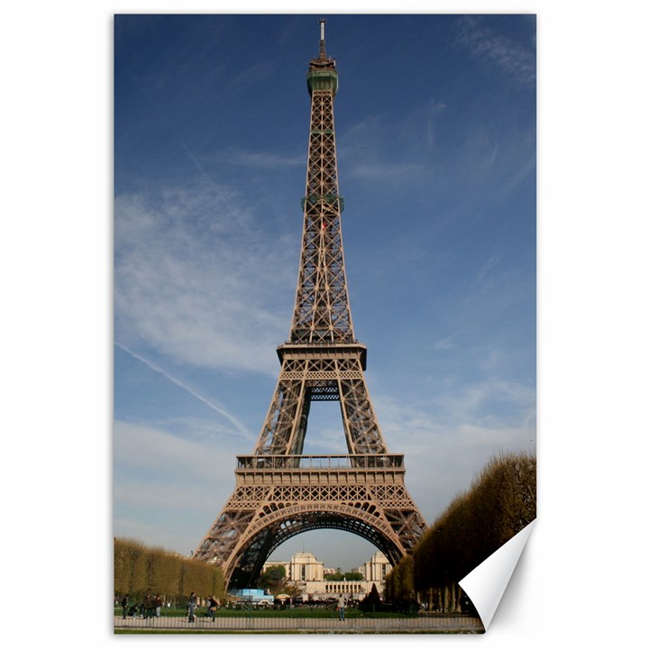 EIFFEL TOWER Canvas 12  x 18  