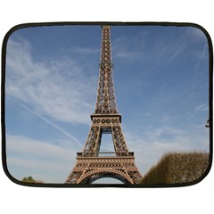 Eiffel Tower Double Sided Fleece Blanket (mini) 