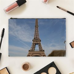 Eiffel Tower Cosmetic Bag (large)  by trendistuff