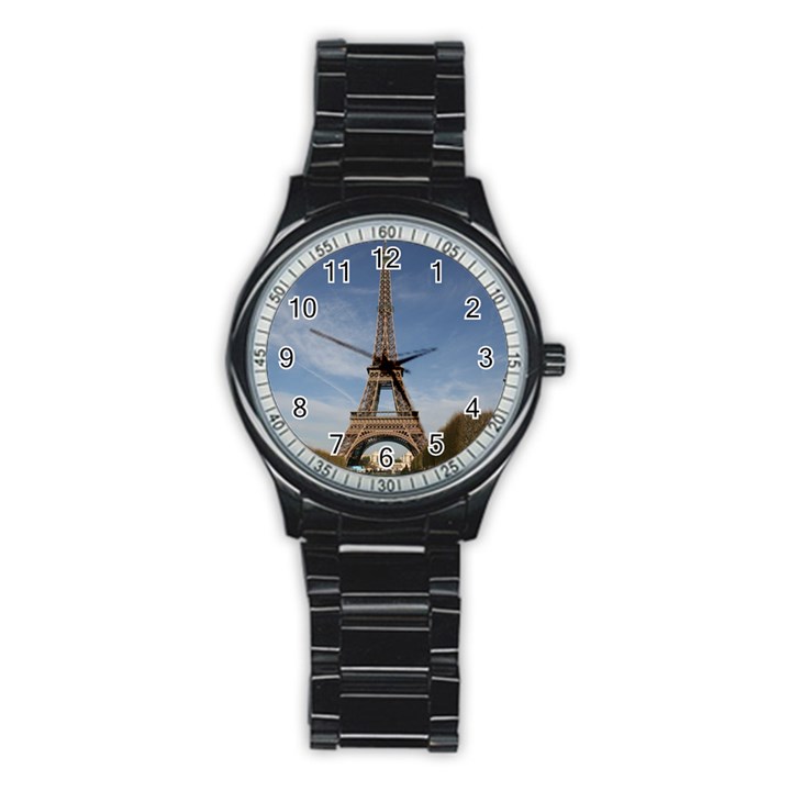 EIFFEL TOWER Stainless Steel Round Watches