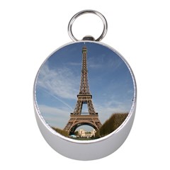 Eiffel Tower Mini Silver Compasses