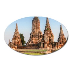 Chaiwatthanaram Oval Magnet by trendistuff