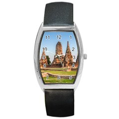 Chaiwatthanaram Barrel Metal Watches by trendistuff