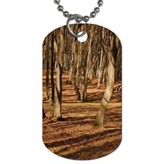 Wood Shadows Dog Tag (two Sides) by trendistuff