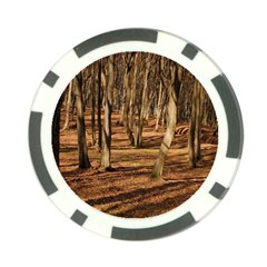 Wood Shadows Poker Chip Card Guards by trendistuff