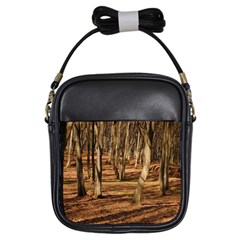 Wood Shadows Girls Sling Bags by trendistuff