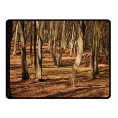 Wood Shadows Double Sided Fleece Blanket (small) 