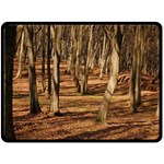 WOOD SHADOWS Double Sided Fleece Blanket (Large)  80 x60  Blanket Front