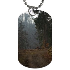 Twilight Road Dog Tag (one Side) by trendistuff