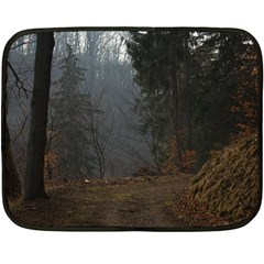 Twilight Road Double Sided Fleece Blanket (mini)  by trendistuff