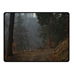 Twilight Road Fleece Blanket (small) by trendistuff