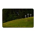 THREE CROSSES ON A HILL Magnet (Rectangular)