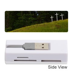 Three Crosses On A Hill Memory Card Reader (stick) 