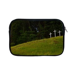 Three Crosses On A Hill Apple Ipad Mini Zipper Cases